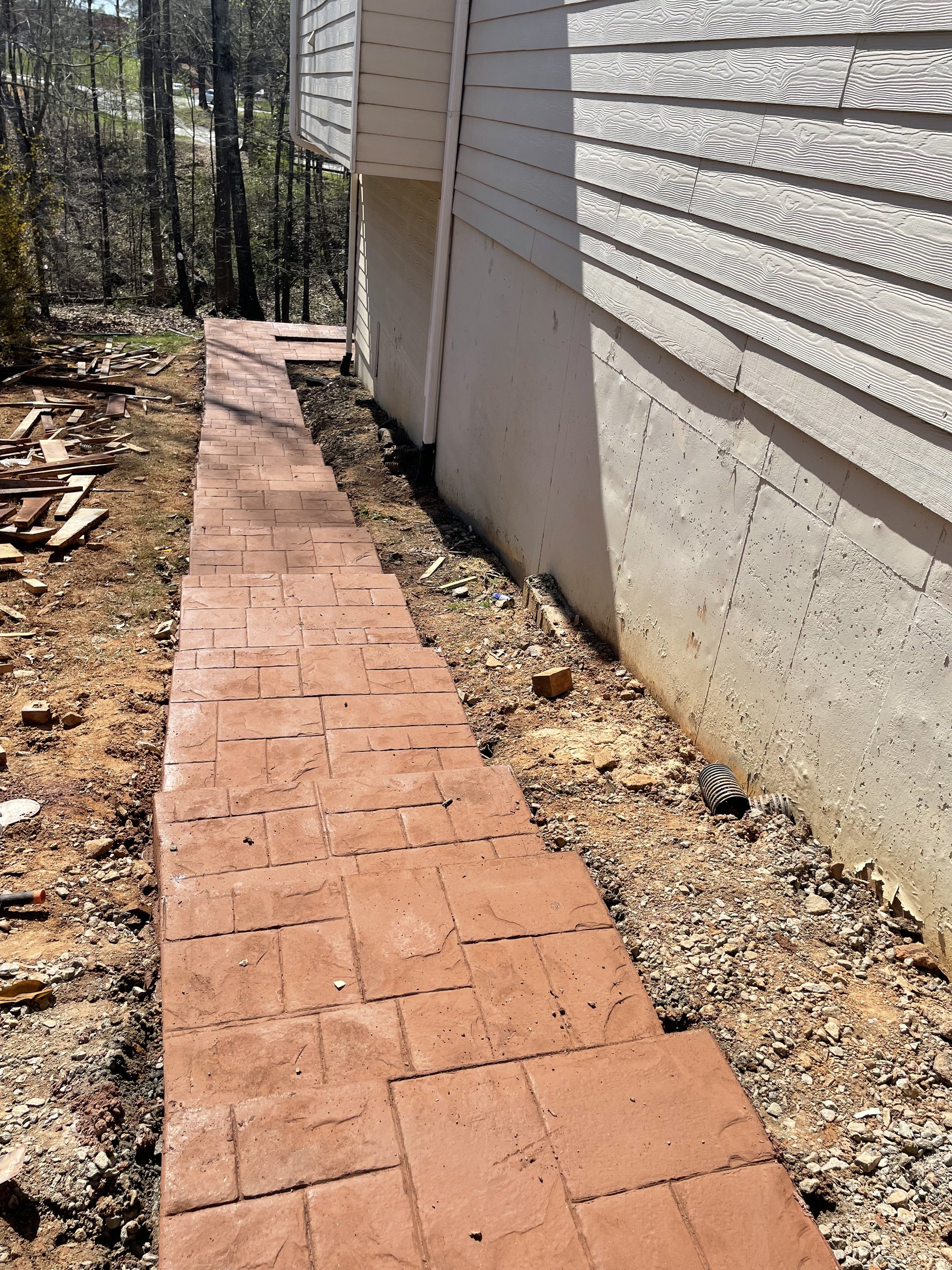 Gallery image 2 — decorative concrete patio Atlanta