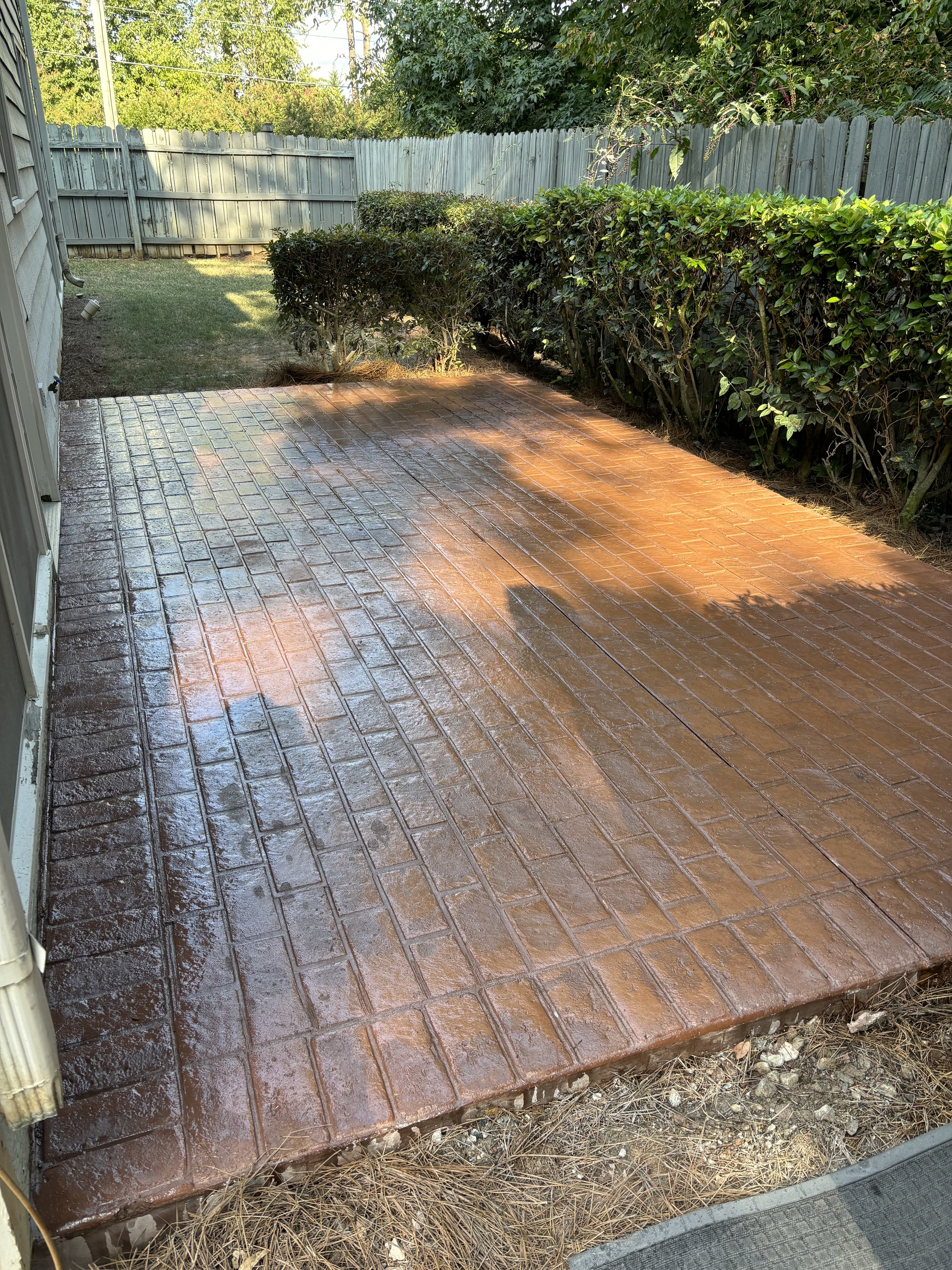 Gallery image 3 — decorative concrete patio Atlanta
