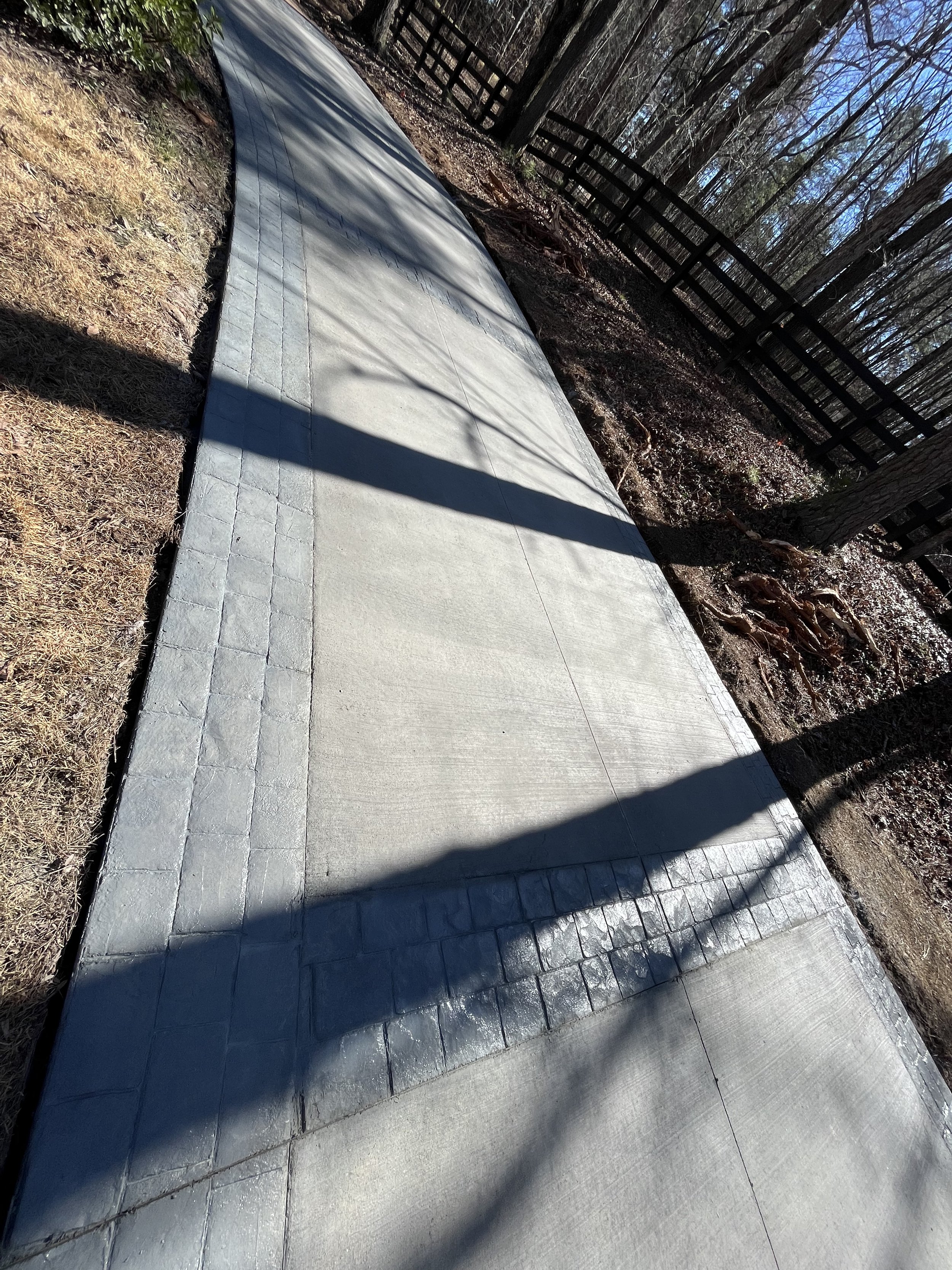 decorative concrete patio Atlanta