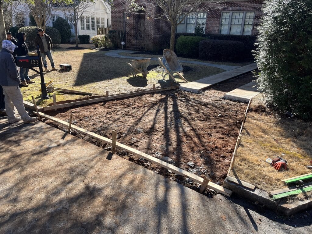 Gallery image 6 — stamped concrete driveway Atlanta
