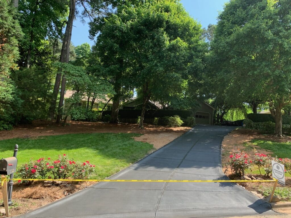 Gallery image 11 — stamped concrete driveway Atlanta