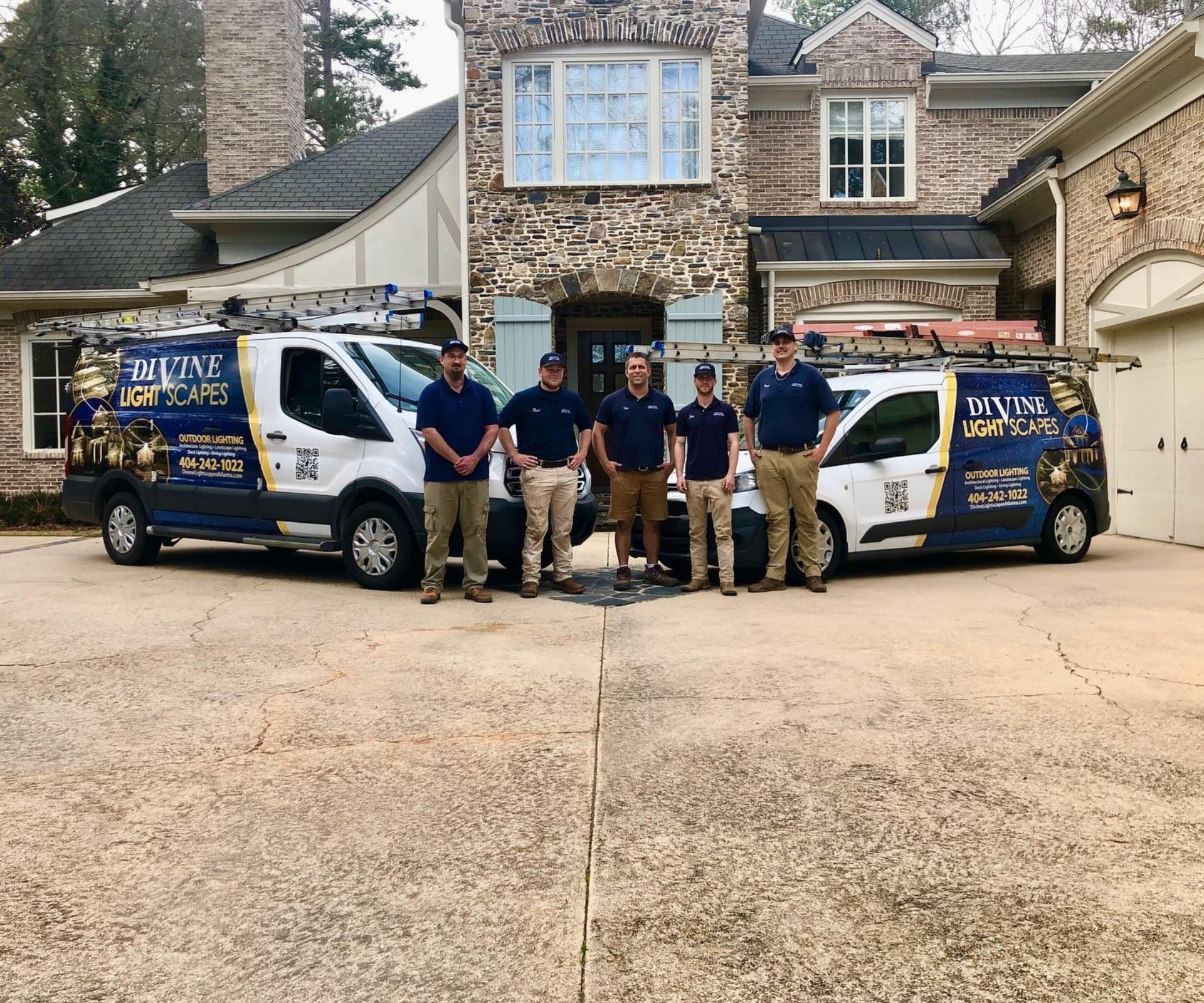 About outdoor lighting installation near me