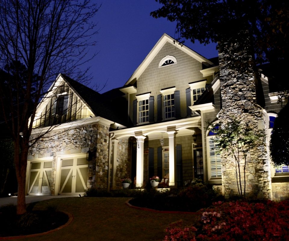 outdoor lighting installation near me