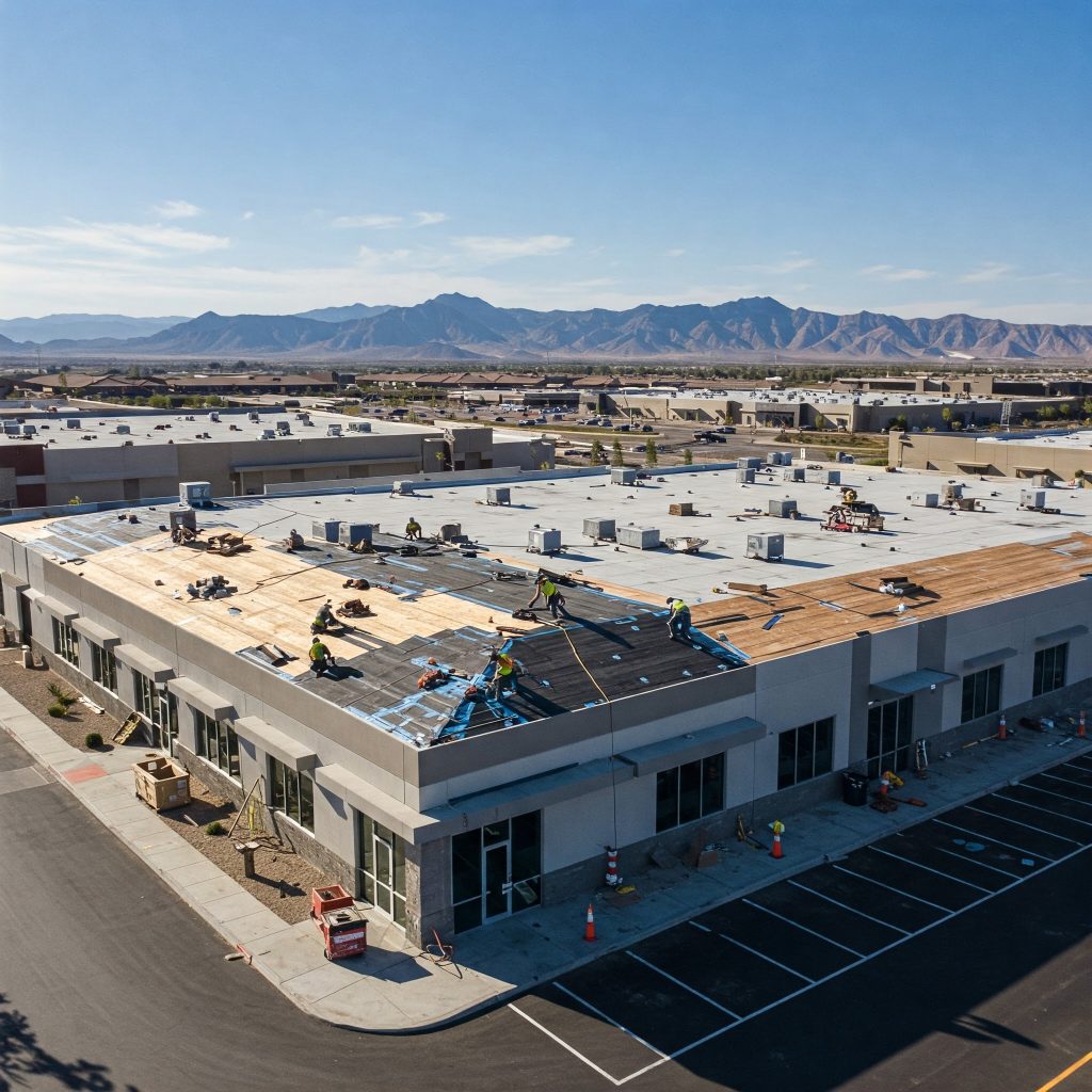 Gallery image 2 — TPO roofing Summerlin