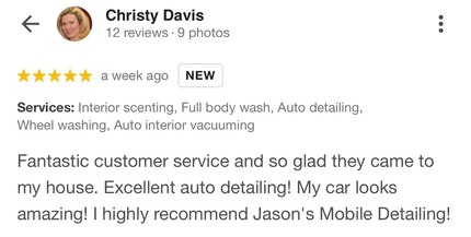 Gallery image 7 — mobile car wash at home Austin