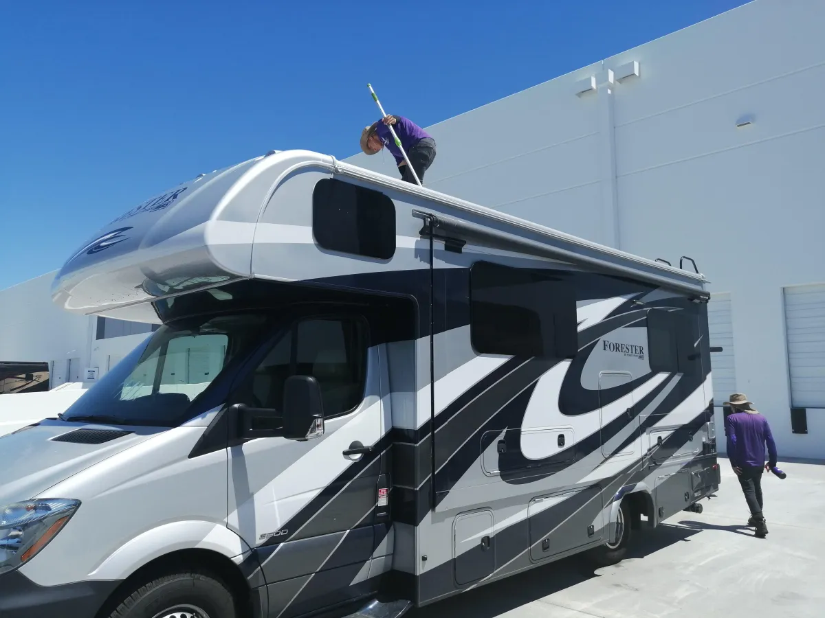 Gallery image 4 — RV clear coat restoration Las Vegas