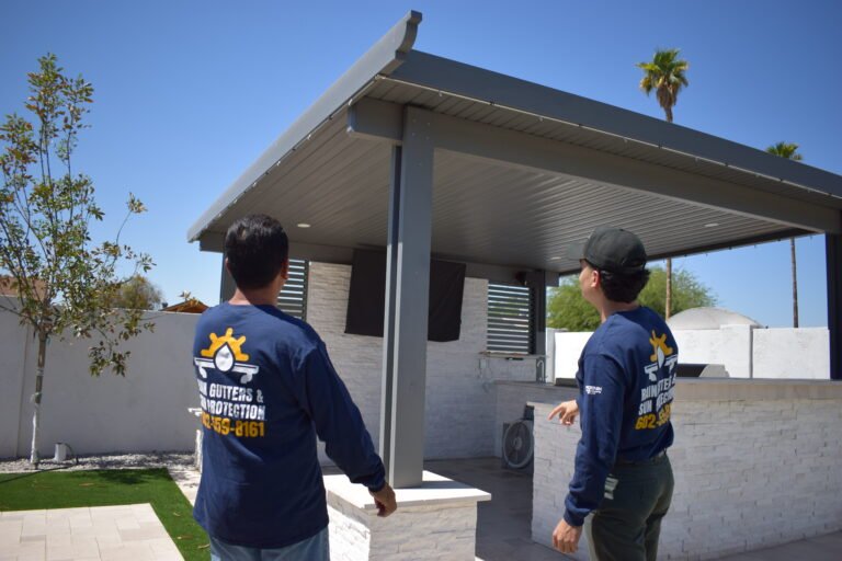 Gallery image 4 — monsoon rain gutter protection