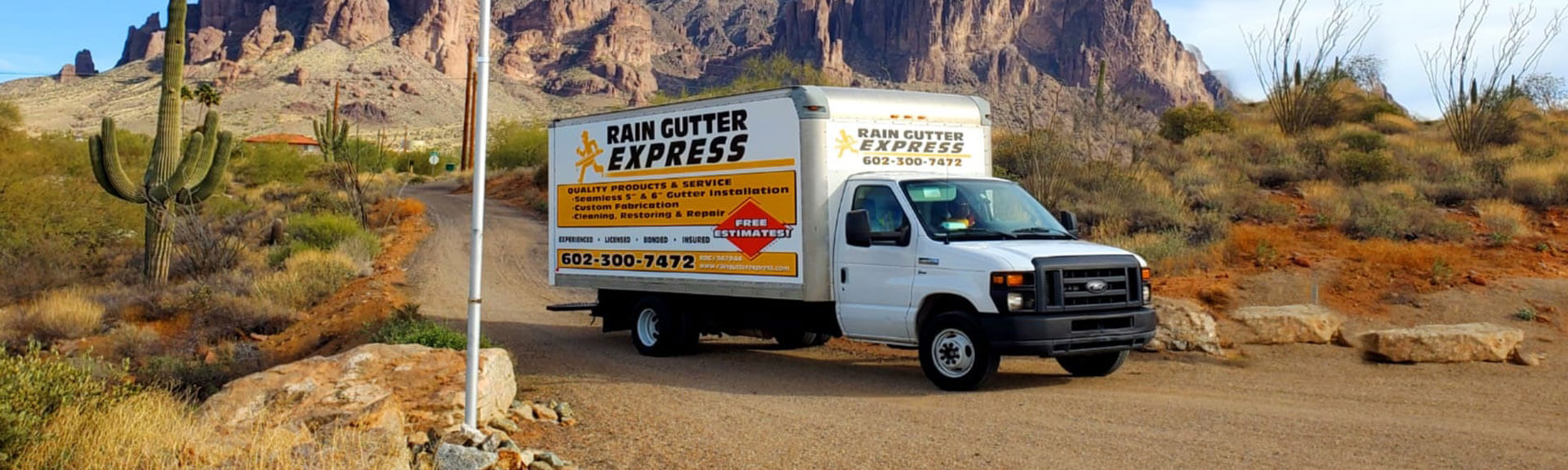 commercial gutter installation in Phoenix