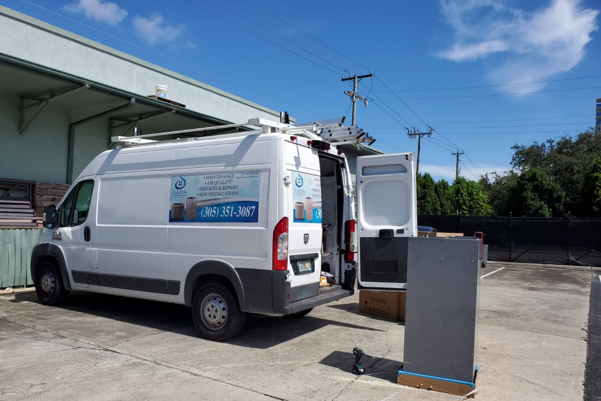 ductless AC system installation Miami