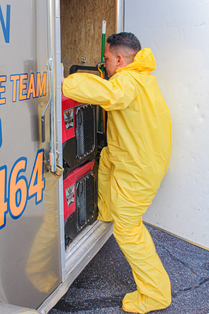 residential water damage restoration Acworth