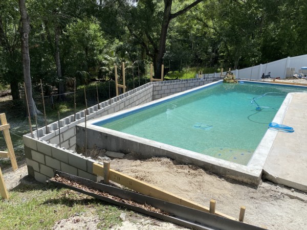 seawall repair in Tampa Bay photo