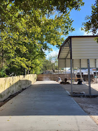 concrete sidewalk installation in Lutz