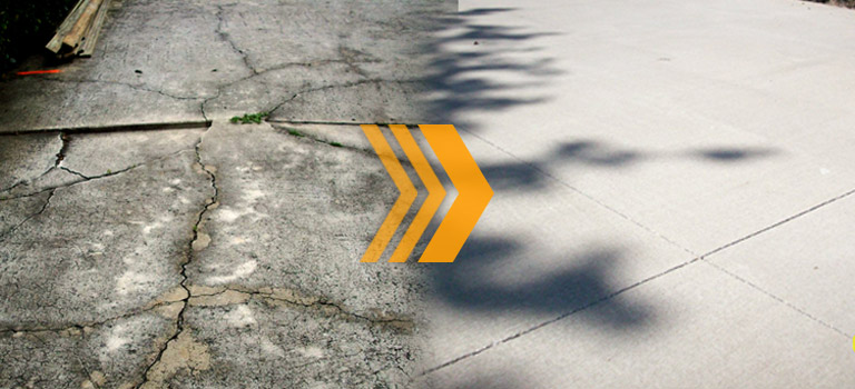 new concrete driveway installation in Riverview photo