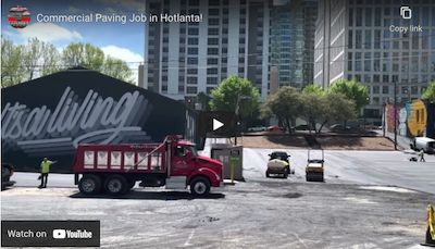 commercial asphalt paving in Georgia photo