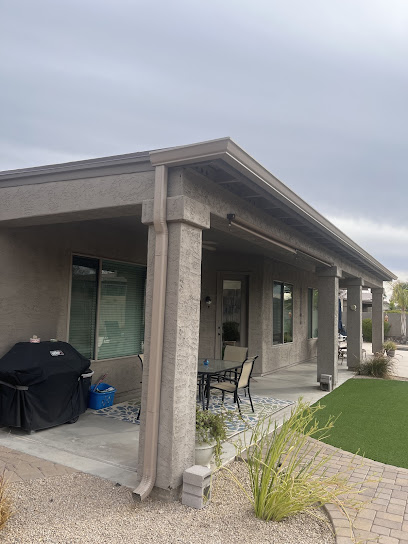 leaf guard installation in Phoenix metro area photo