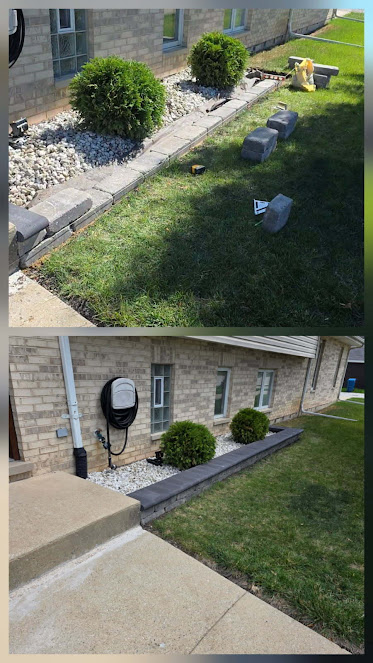 landscape maintenance in South Chicago photo