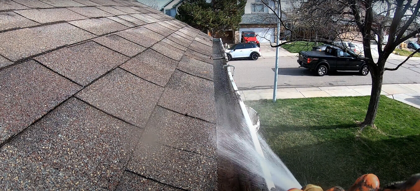 residential gutter cleaning Phoenix photo