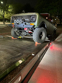 motorcycle towing Forney photo