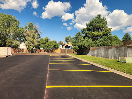 parking lot paving in Metro Denver photo
