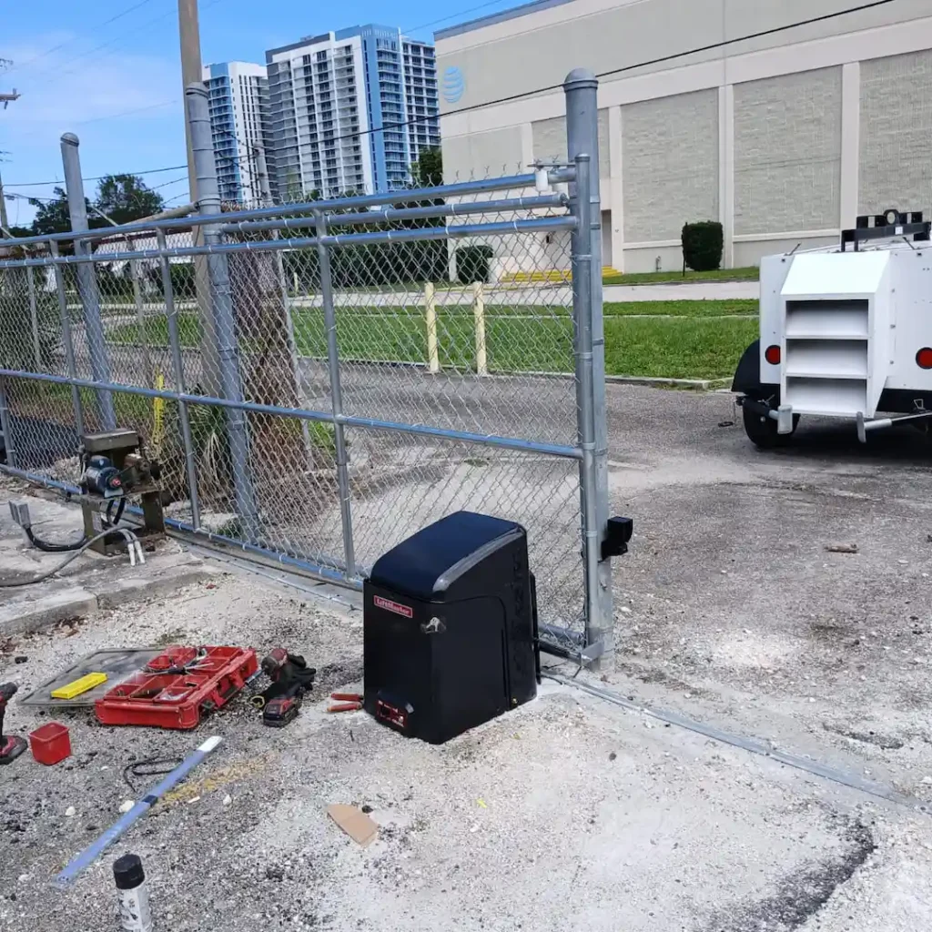 residential fence installation South Florida photo