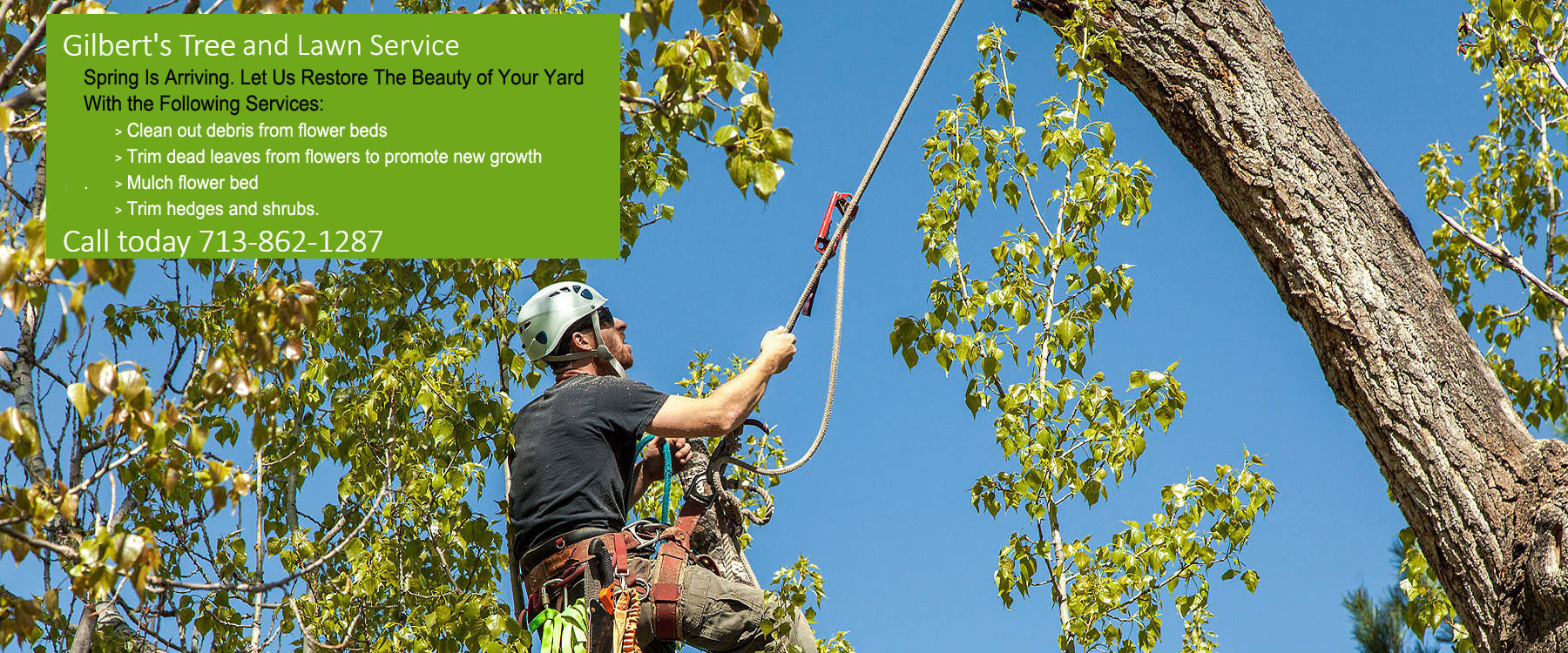 flower bed landscaping Houston photo