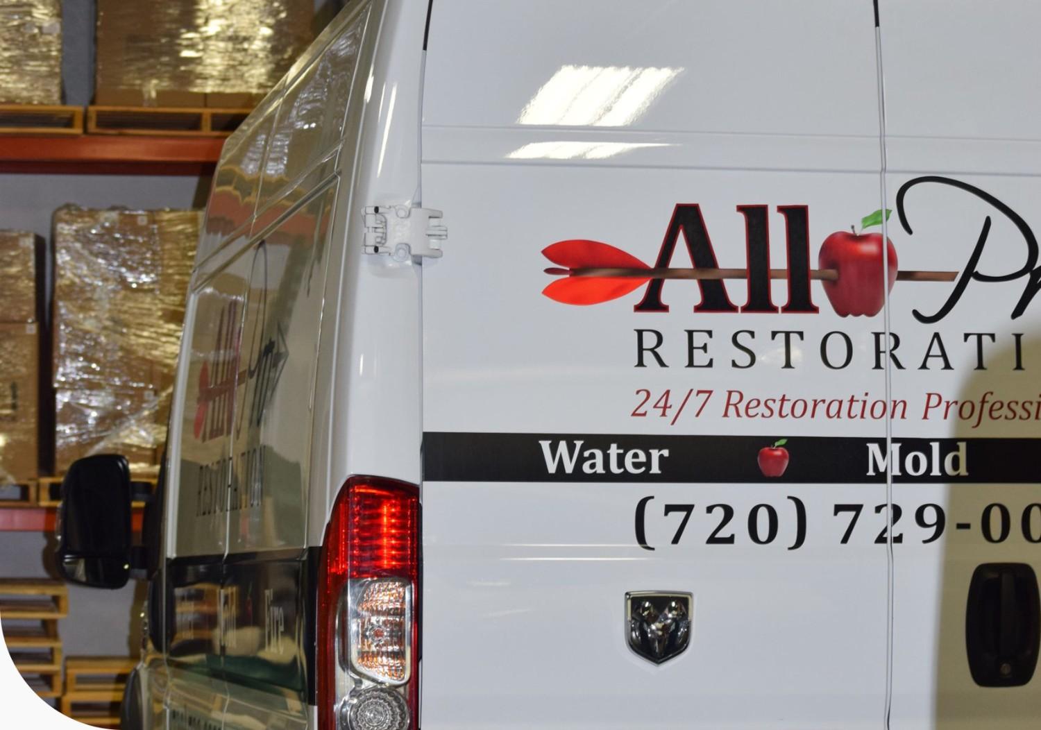 commercial water damage restoration Denver photo