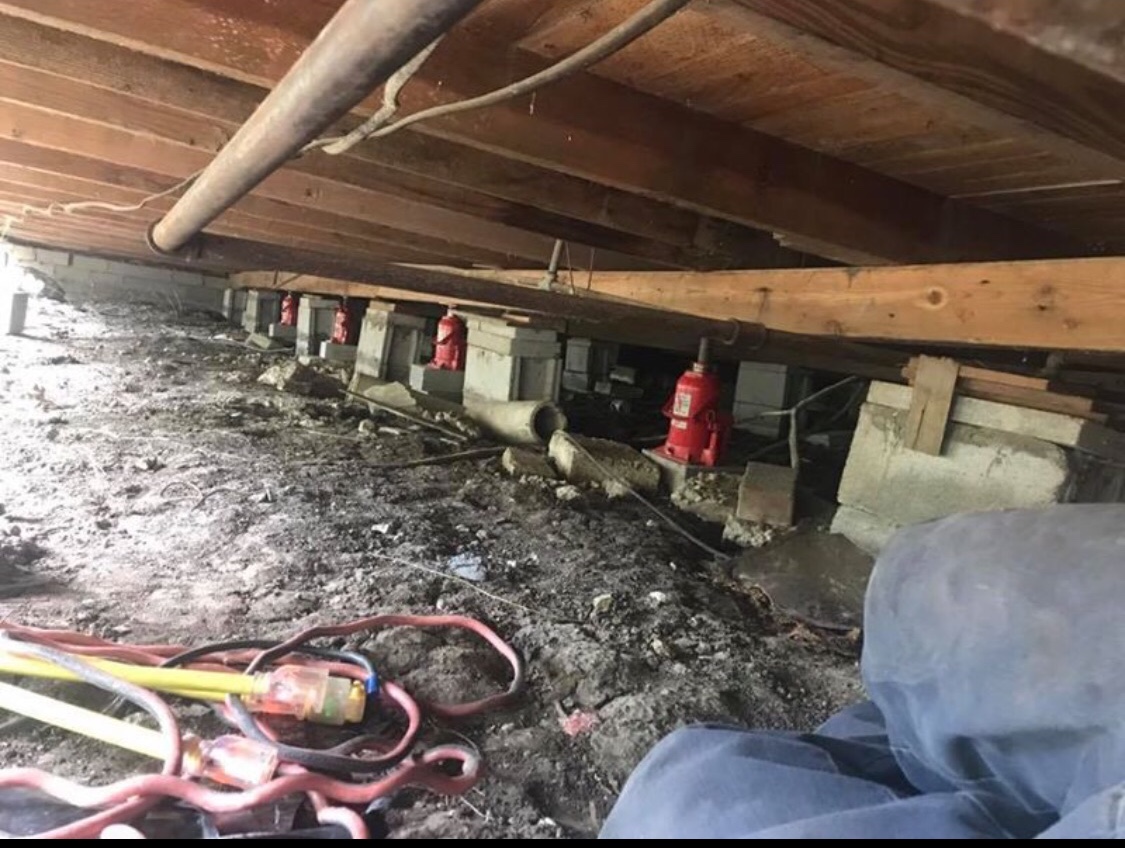 concrete leveling in North East Texas photo