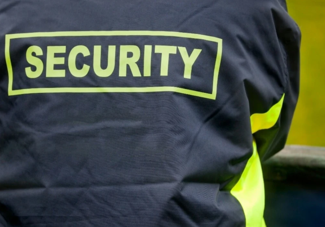 Trained security professional on duty