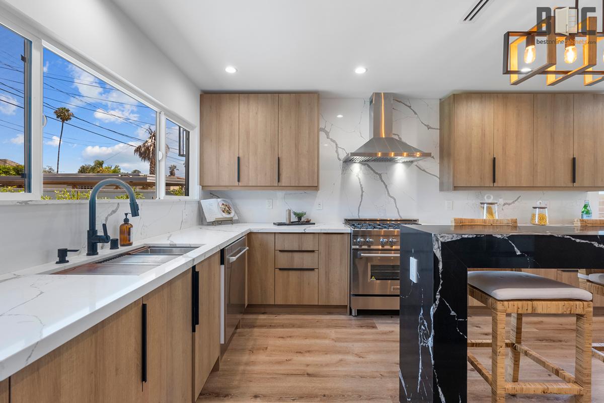 Best Online Cabinets - Custom Flat Panel Kitchen Cabinets and Closet Solutions photo