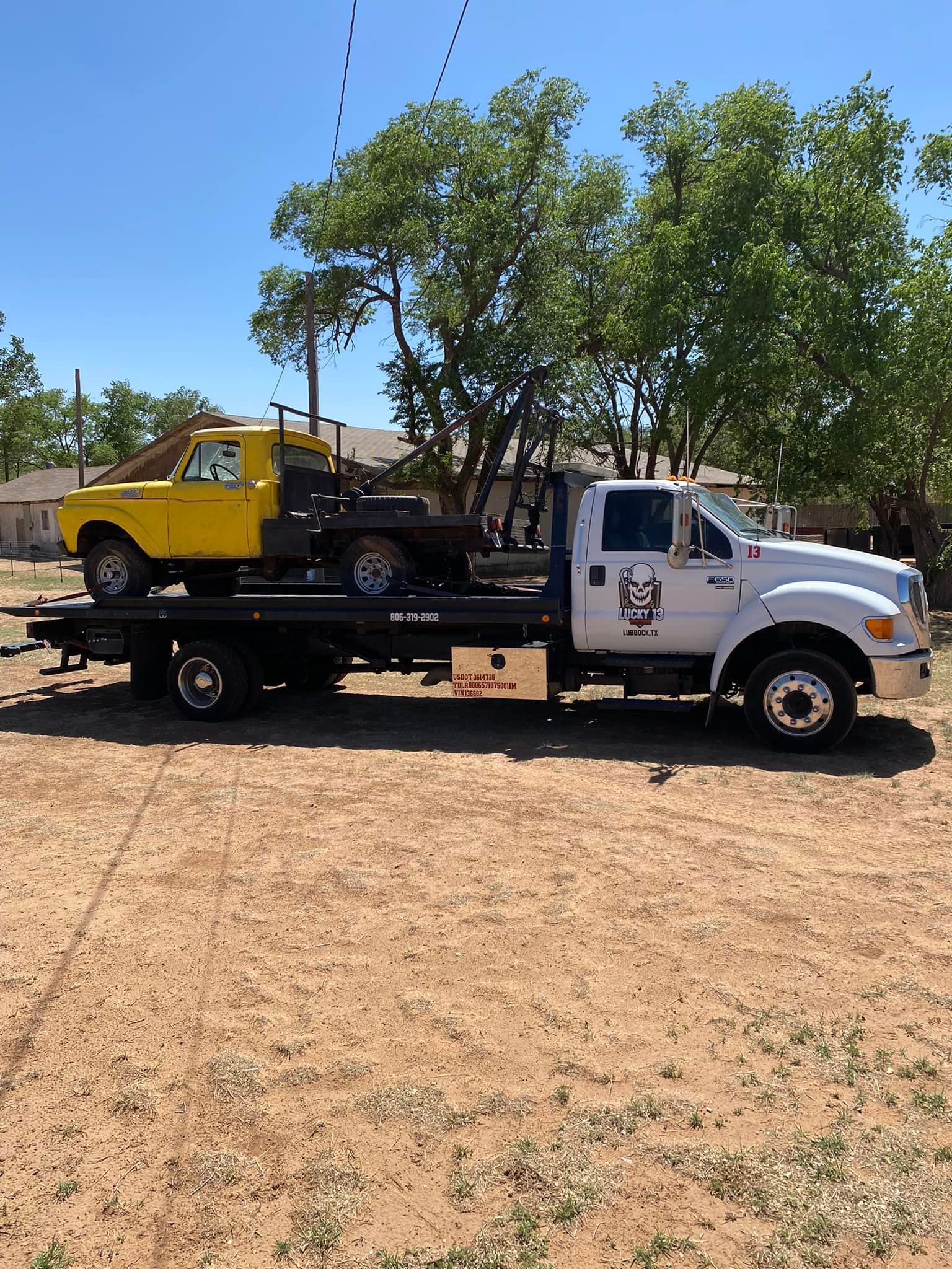 Lucky 13 Wrecker Service - Trusted Towing in Lubbock and Surrounding Counties photo