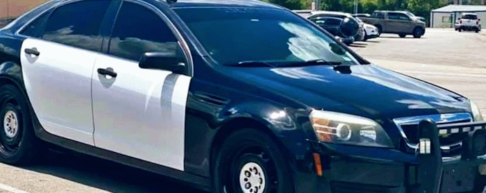 Professional security guard uniform and equipment