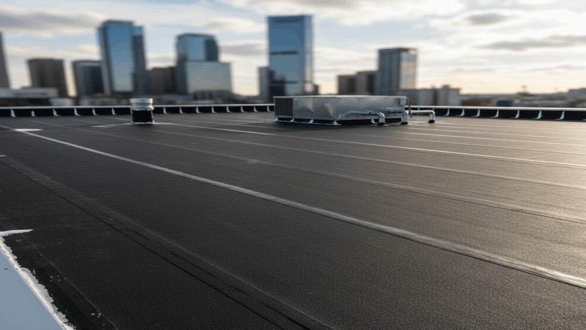 Finished metal roofing installation providing long-lasting protection